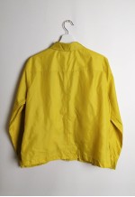 Vintage Y2K Paper-thin Windbreaker Festival Jacket Yellow