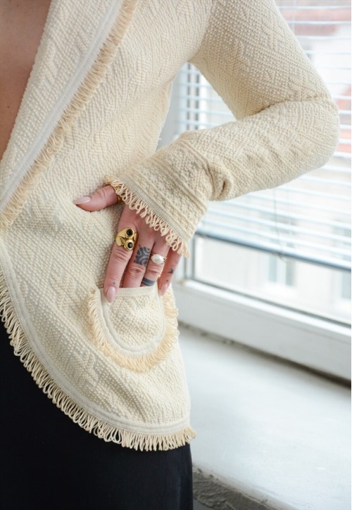 Vintage by John Galliano 1999 Cream Jacket