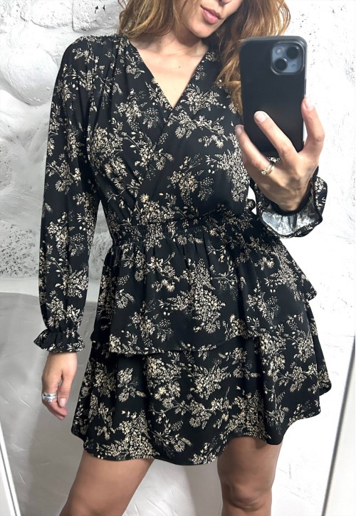 Mini Floral Beautiful Dress - Small