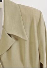 VINTAGE 90S blazer jacket in beige