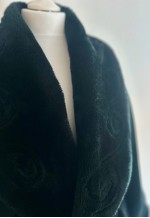 Unique vintage black coat