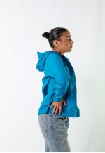 Turquoise y2ks Marmot Light Rain Jacket