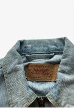 Vintage Y2K Women's Strauss Faded Denim Jacket